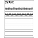 Golden Fluid Acrylic Color Paint Conversion Kit Display Assortment: (3) 1 oz. Bottles each of 34 Colors