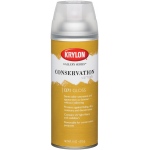Krylon Gallery Series Conservation Varnish Spray: Gloss, 11 oz. Can