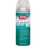 Krylon Gallery Series UV Archival Varnish Spray: Gloss, 11 oz. Can