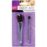 Tulip Body Art Glitter Brush Set: 2 Pieces