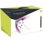 Prismacolor Double-Ended Brush Markers: 156-Color Set