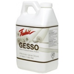 Fredrix Sizing and Priming: Acrylic Gesso, Half Gallon