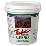 Fredrix Sizing and Priming: Acrylic Gesso, Pint