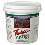Fredrix Sizing and Priming: Acrylic Gesso, Quart