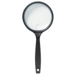 Ultraoptix General Purpose Magnifier: Lens Diameter 3", Power 2.5x with 6x Bifocal Insert