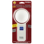 Ultraoptix 4x Round LED Lighted Magnifier