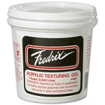 Fredrix Sizing and Priming: Texturing Gel, Quart