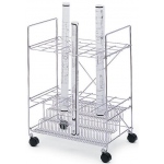 Safco Chrome Wire Roll Files