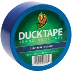 Duck Tape Color Tape: Deep Blue Ocean, 20 Yard Roll