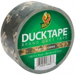 Duck Tape Printed Pattern Tape: Digital Camo, 10 Yard Rolls