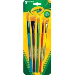 Crayola Art and Craft Brush Set: 5-Pack