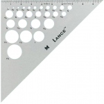 Lance 10" Aluminum Triangle: 45°/90°