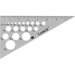 Lance 8" Aluminum Triangle : 30°/60°
