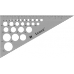 Lance 12" Aluminum Triangle : 30°/60°