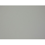 Wee Scapes Architectural Model Corrugated Siding Plastic Pattern Sheet: 7" x 12" in 1:48 Scale, Pack of 2