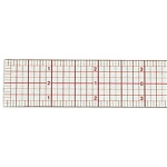 C-Thru Standard Beveled Ruler: 6"
