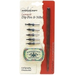 Manuscript Leonardt Dip Pen & Nibs Calligraphy Ornamental Set