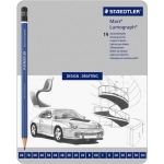 Lumograph Drawing Pencils: Set of 19