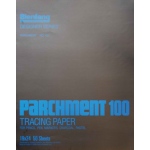 Bienfang #100 Parchment Tracing Pad: 19" x 24", 50-Sheet