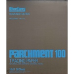 Bienfang #100 Parchment Tracing Pad: 14" x 17", 50-Sheet