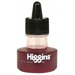 Higgins Waterproof Color Drawing Ink: Red, 1 oz. Bottle