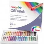 Pentel Oil Pastel Set: 36 Colors