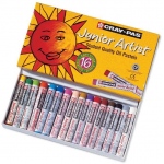 Cray-Pas Junior Artist Oil Pastel Set: 16 Colors