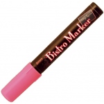 Marvy Bistro Chalkboard and Lightboard Marker: Fluorescent Pink, 6mm