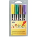 Marvy Bistro Chalkboard and Lightboard Markers: 4-Color Set, 6mm