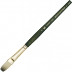 Princeton Best Synthetic Bristle Acrylic and Oil Brush: Size 16, Flat
