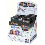 Jacquard Tee Juice Fabric Marker Set Display: 12 Assorted Marker