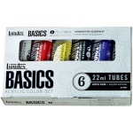 Liquitex Basics Value Series Acrylic Paint: 22ml, 6 Color Set