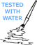 Tested with Water
